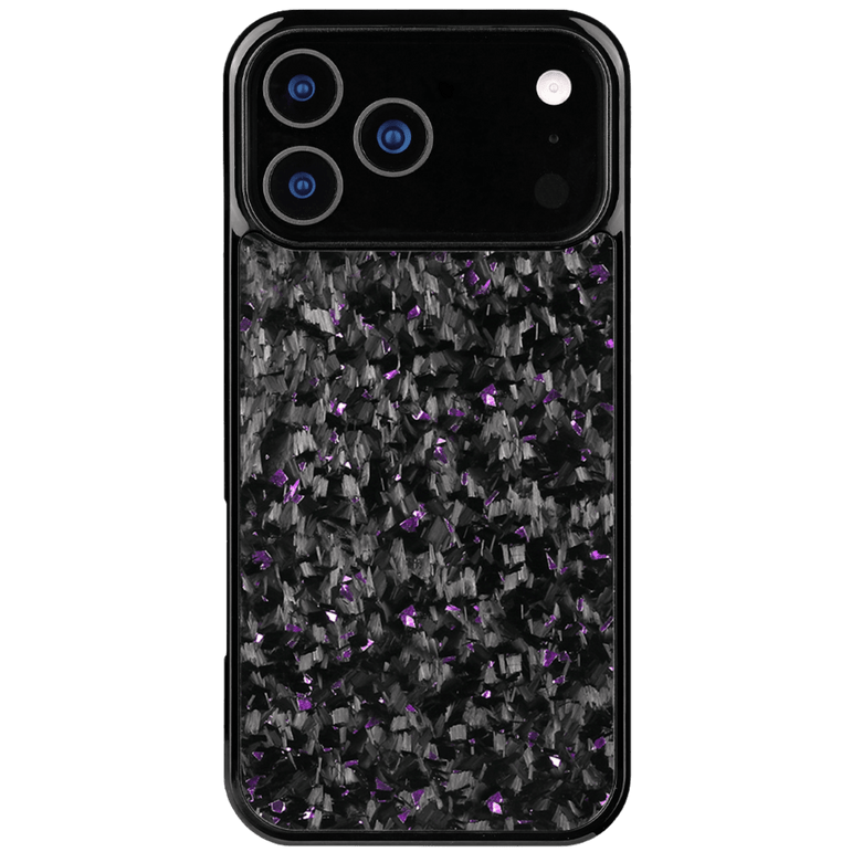 Forged Carbon iPhone Case – Purple Fragment | Forge Series V1 - Pristine Carbon