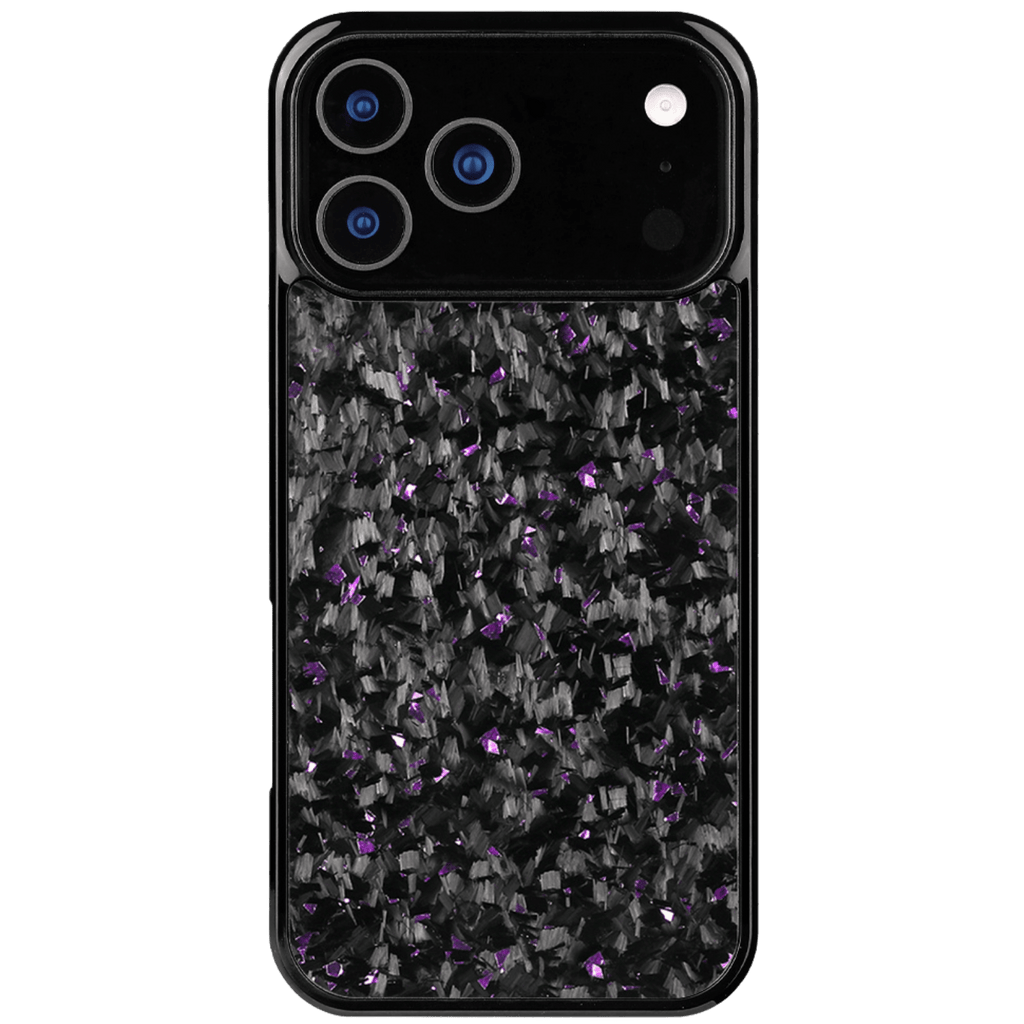 Forged Carbon iPhone Case – Purple Fragment | Forge Series V1 - Pristine Carbon