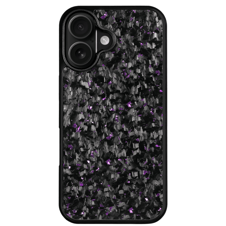 Forged Carbon iPhone Case – Purple Fragment | Forge Series V1 - Pristine Carbon