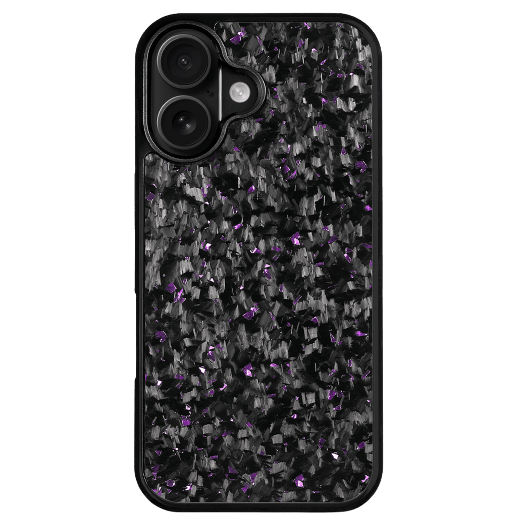 Forged Carbon iPhone Case – Purple Fragment | Forge Series V1 - Pristine Carbon