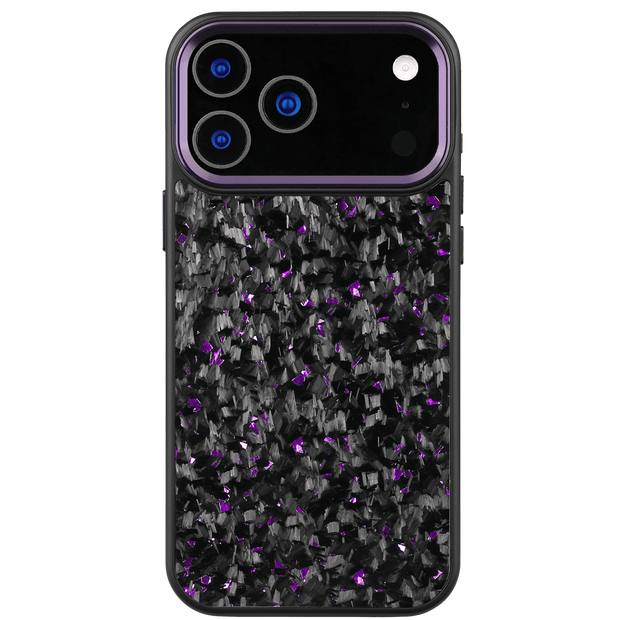 Forged Carbon iPhone Case – Purple Fragment | Forge Series V2 - Pristine Carbon