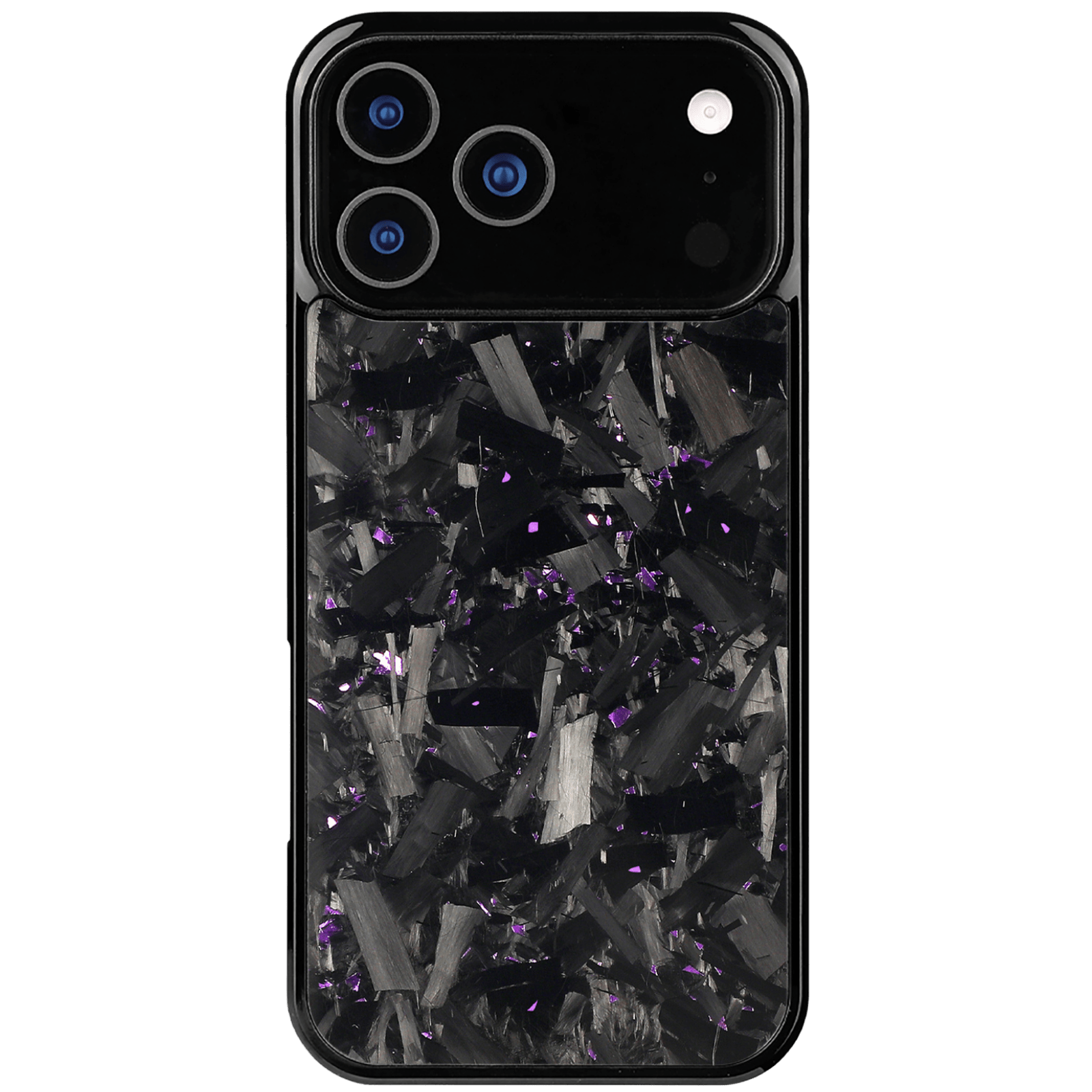 Forged Carbon iPhone Case – Purple Fragment Large | Forge Series V1 - Pristine Carbon