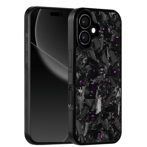 Forged Carbon iPhone Case – Purple Fragment Large | Forge Series V1 - Pristine Carbon