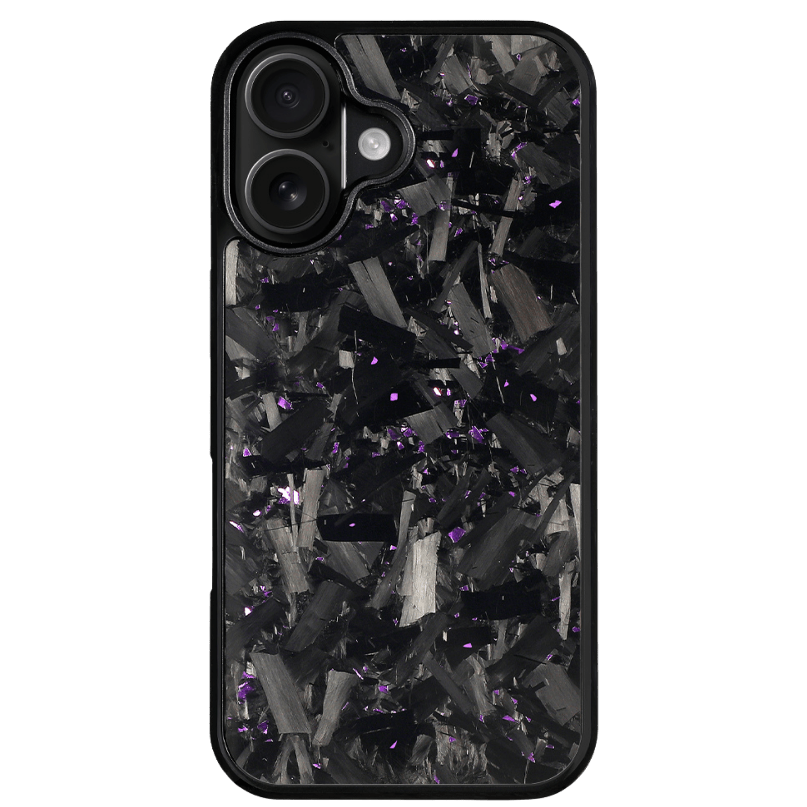 Forged Carbon iPhone Case – Purple Fragment Large | Forge Series V1 - Pristine Carbon