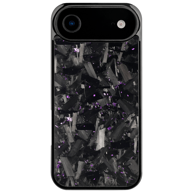 Forged Carbon iPhone Case – Purple Fragment Large | Forge Series V1 - Pristine Carbon