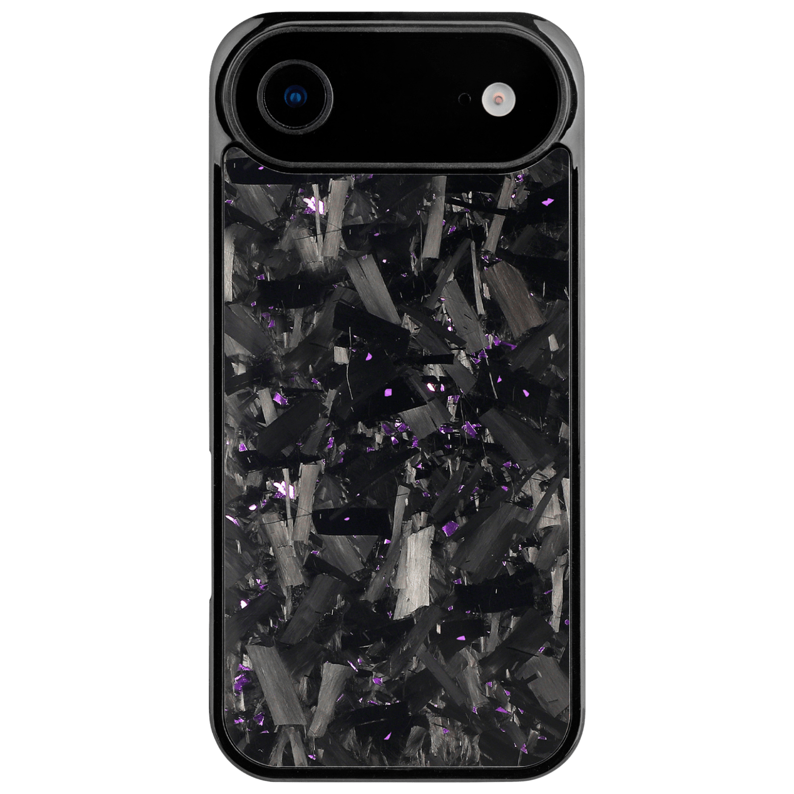 Forged Carbon iPhone Case – Purple Fragment Large | Forge Series V1 - Pristine Carbon