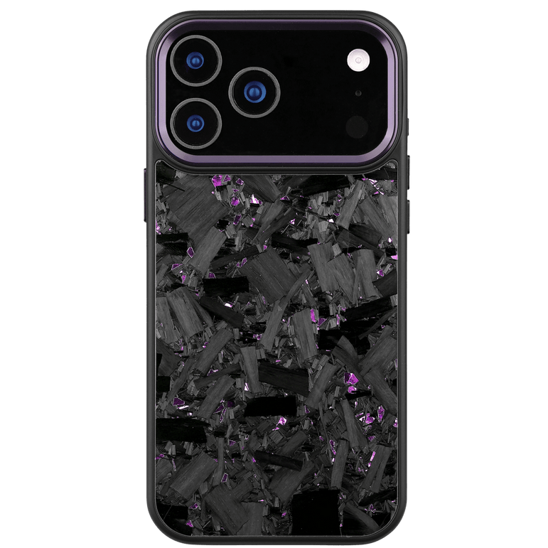Forged Carbon iPhone Case – Purple Large Fragment | Forge Series V2 - Pristine Carbon