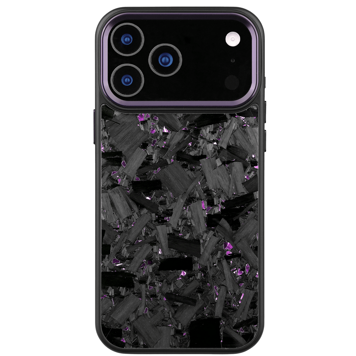 Forged Carbon iPhone Case – Purple Large Fragment | Forge Series V2 - Pristine Carbon