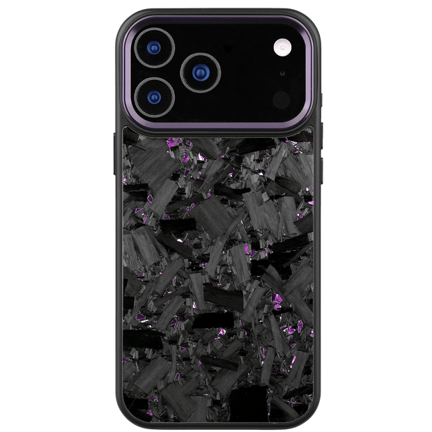 Forged Carbon iPhone Case – Purple Large Fragment | Forge Series V2 - Pristine Carbon