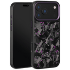 Forged Carbon iPhone Case – Purple Large Fragment | Forge Series V2 - Pristine Carbon