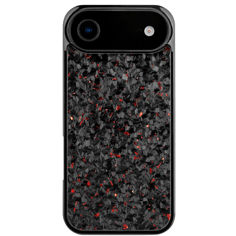 Forged Carbon iPhone Case – Red Fragment | Forge Series V1 - Pristine Carbon