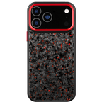 Forged Carbon iPhone Case – Red Fragment | Forge Series V2 - Pristine Carbon