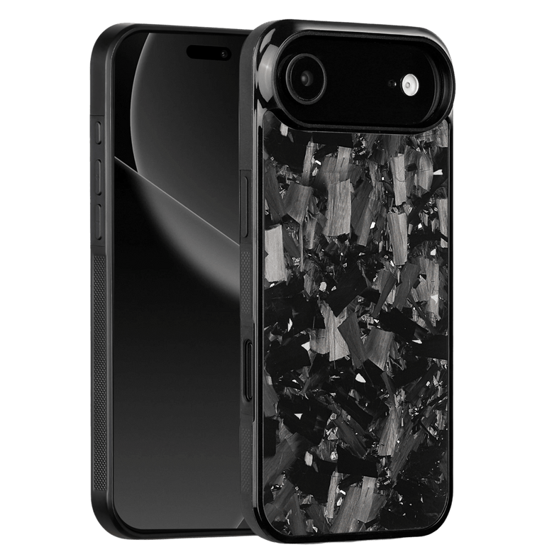 Forged Carbon iPhone Case – Silver Fragment | Forge Series V1 - Pristine Carbon