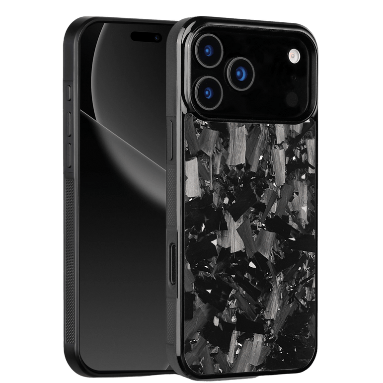 Forged Carbon iPhone Case – Silver Fragment | Forge Series V1 - Pristine Carbon