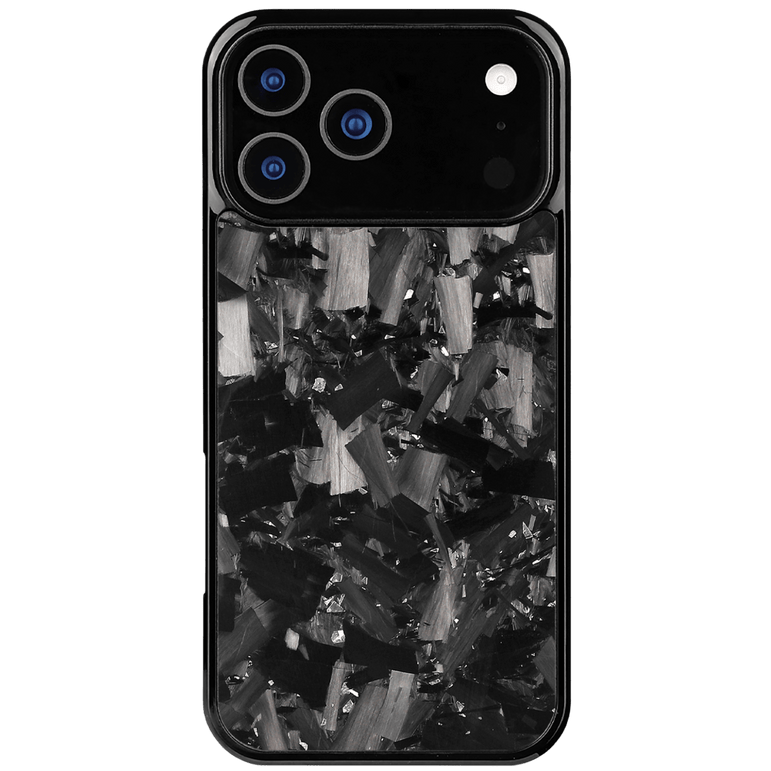 Forged Carbon iPhone Case – Silver Fragment | Forge Series V1 - Pristine Carbon