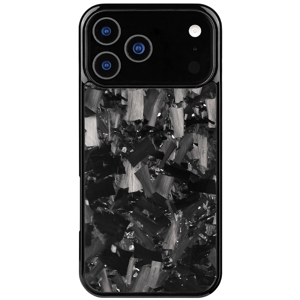 Forged Carbon iPhone Case – Silver Fragment | Forge Series V1 - Pristine Carbon