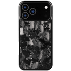 Forged Carbon iPhone Case – Silver Fragment | Forge Series V1 - Pristine Carbon