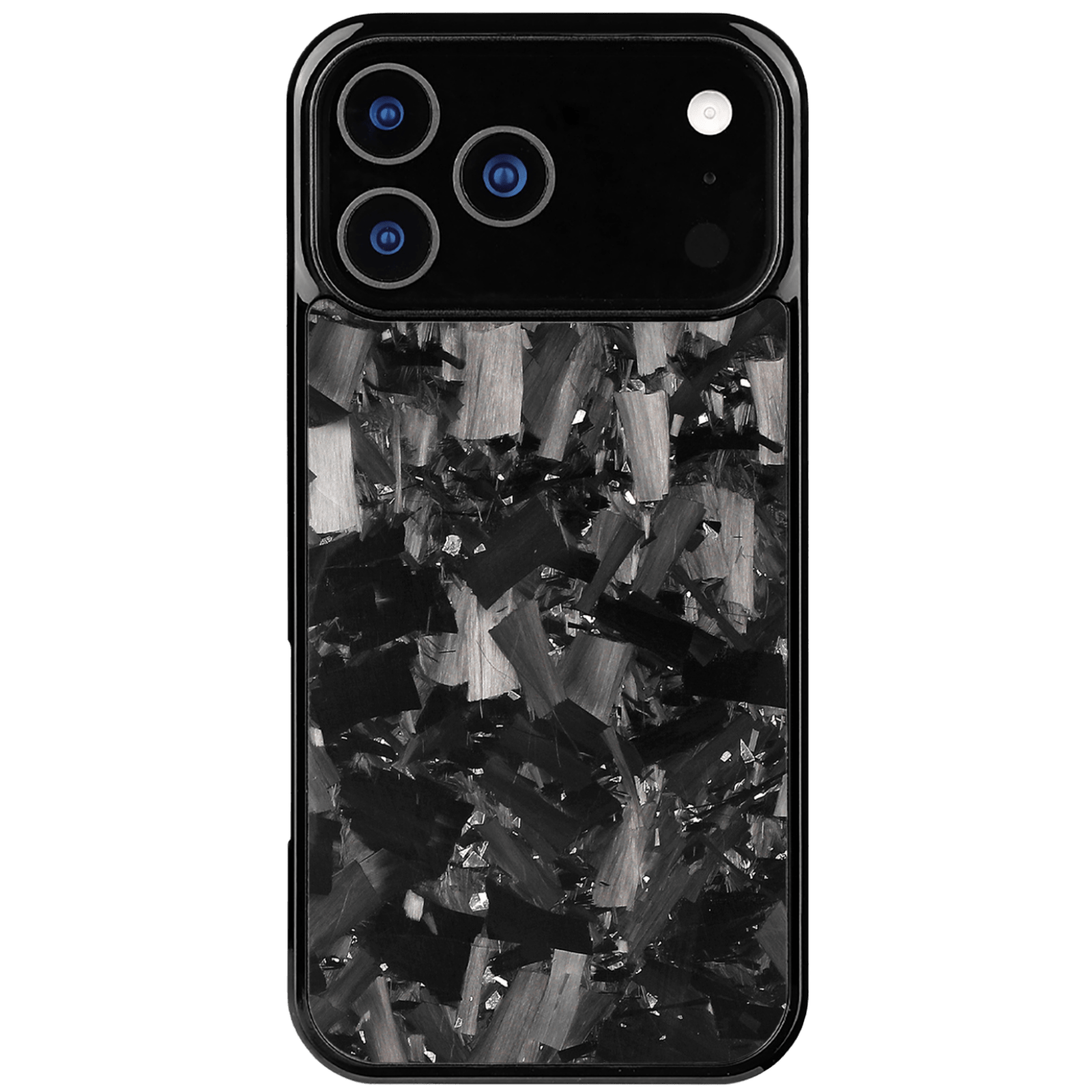 Forged Carbon iPhone Case – Silver Fragment | Forge Series V1 - Pristine Carbon