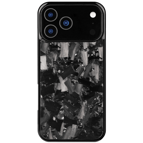Forged Carbon iPhone Case – Silver Fragment | Forge Series V1 - Pristine Carbon