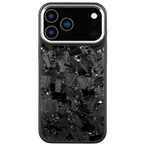 Forged Carbon iPhone Case – Silver Large Fragment | Forge Series V2 - Pristine Carbon