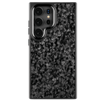Forged Carbon Samsung Case – Black Fragment | Forge Series - Pristine Carbon