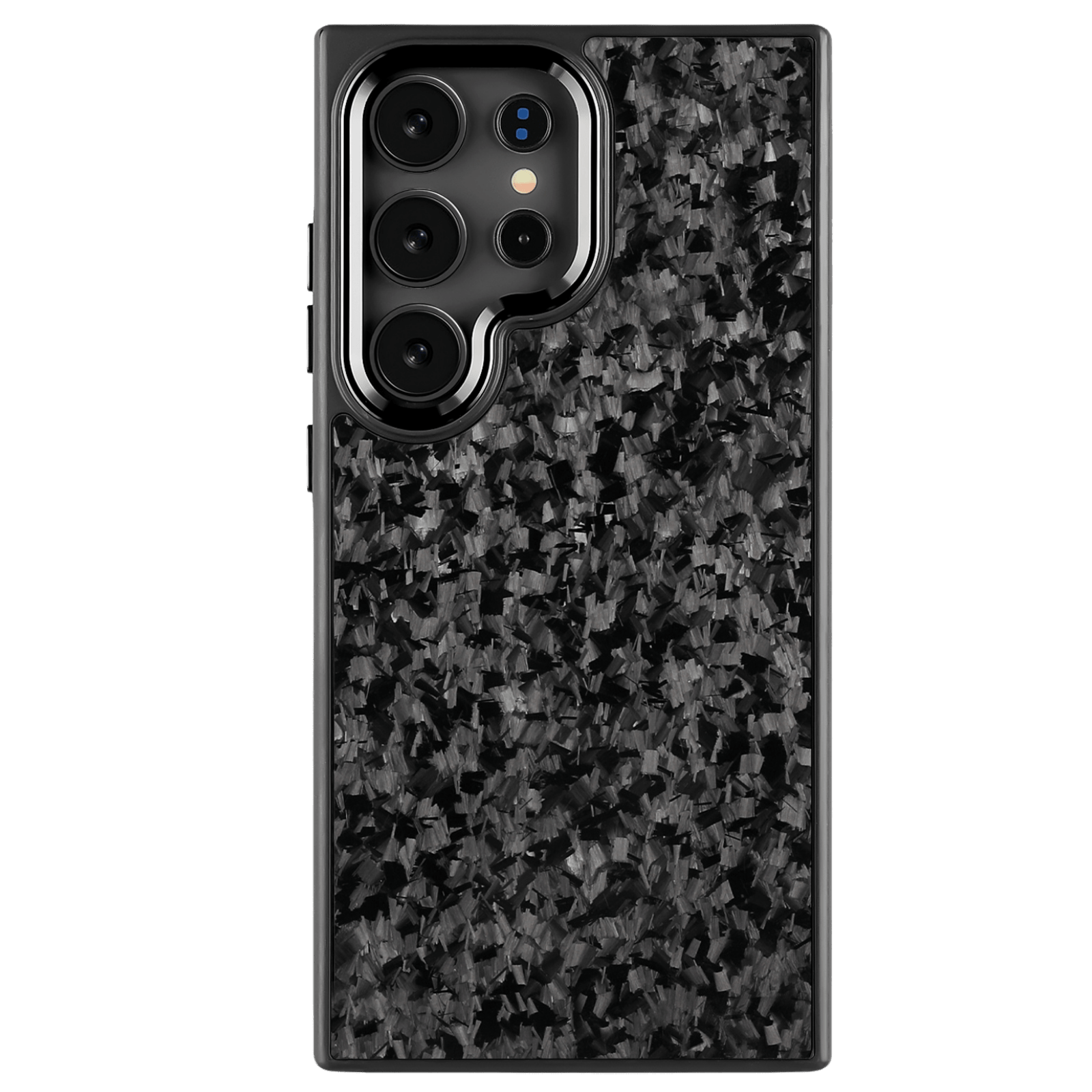 Forged Carbon Samsung Case – Black Fragment | Forge Series - Pristine Carbon