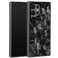 Forged Carbon Samsung Case – Black Fragment Large | Forge Series - Pristine Carbon