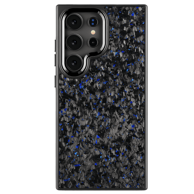 Forged Carbon Samsung Case – Blue Fragment | Forge Series - Pristine Carbon