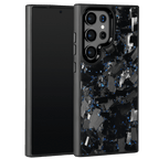 Forged Carbon Samsung Case – Blue Fragment Large | Forge Series - Pristine Carbon