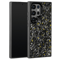 Forged Carbon Samsung Case – Gold Fragment | Forge Series - Pristine Carbon