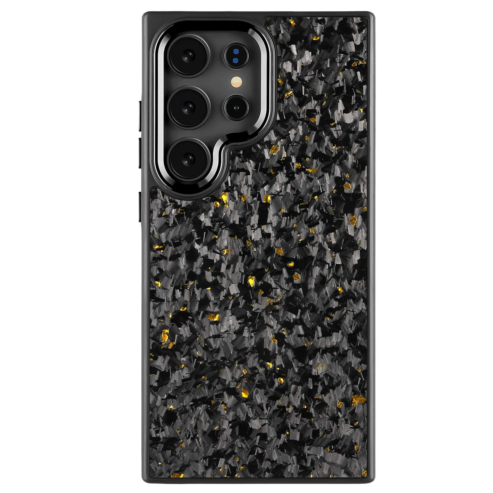Forged Carbon Samsung Case – Gold Fragment | Forge Series - Pristine Carbon
