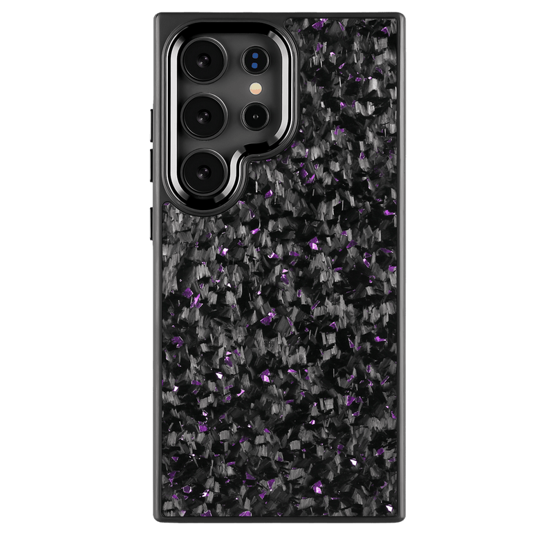 Forged Carbon Samsung Case – Purple Fragment | Forge Series - Pristine Carbon