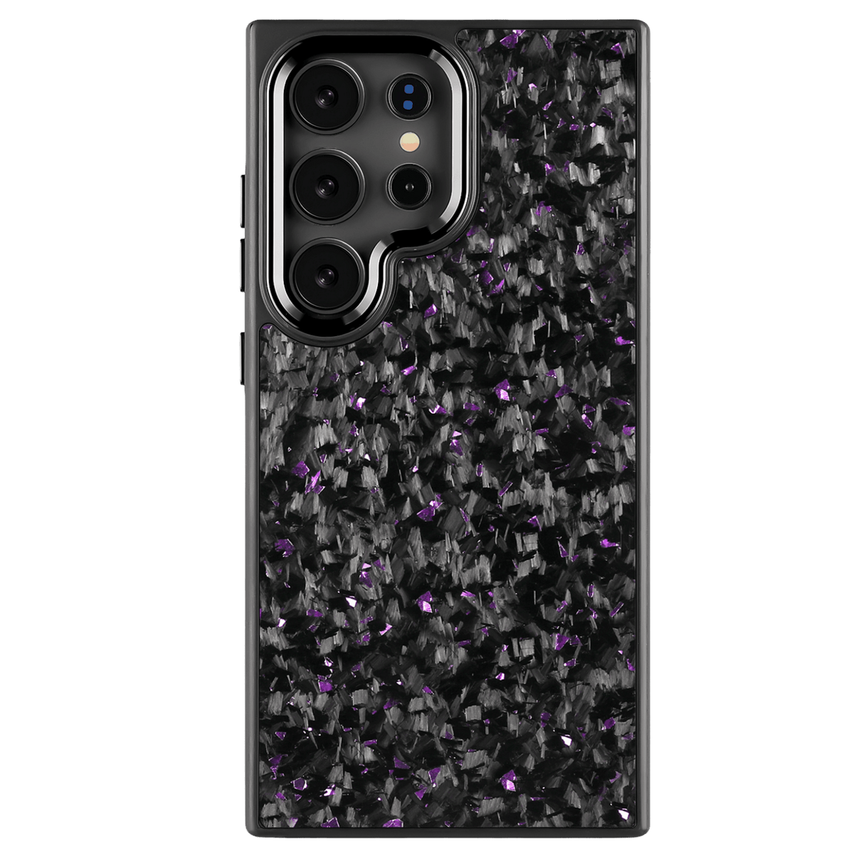 Forged Carbon Samsung Case – Purple Fragment | Forge Series - Pristine Carbon