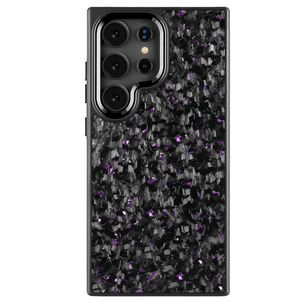 Forged Carbon Samsung Case – Purple Fragment | Forge Series - Pristine Carbon