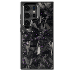 Forged Carbon Samsung Case – Purple Fragment Large | Forge Series - Pristine Carbon