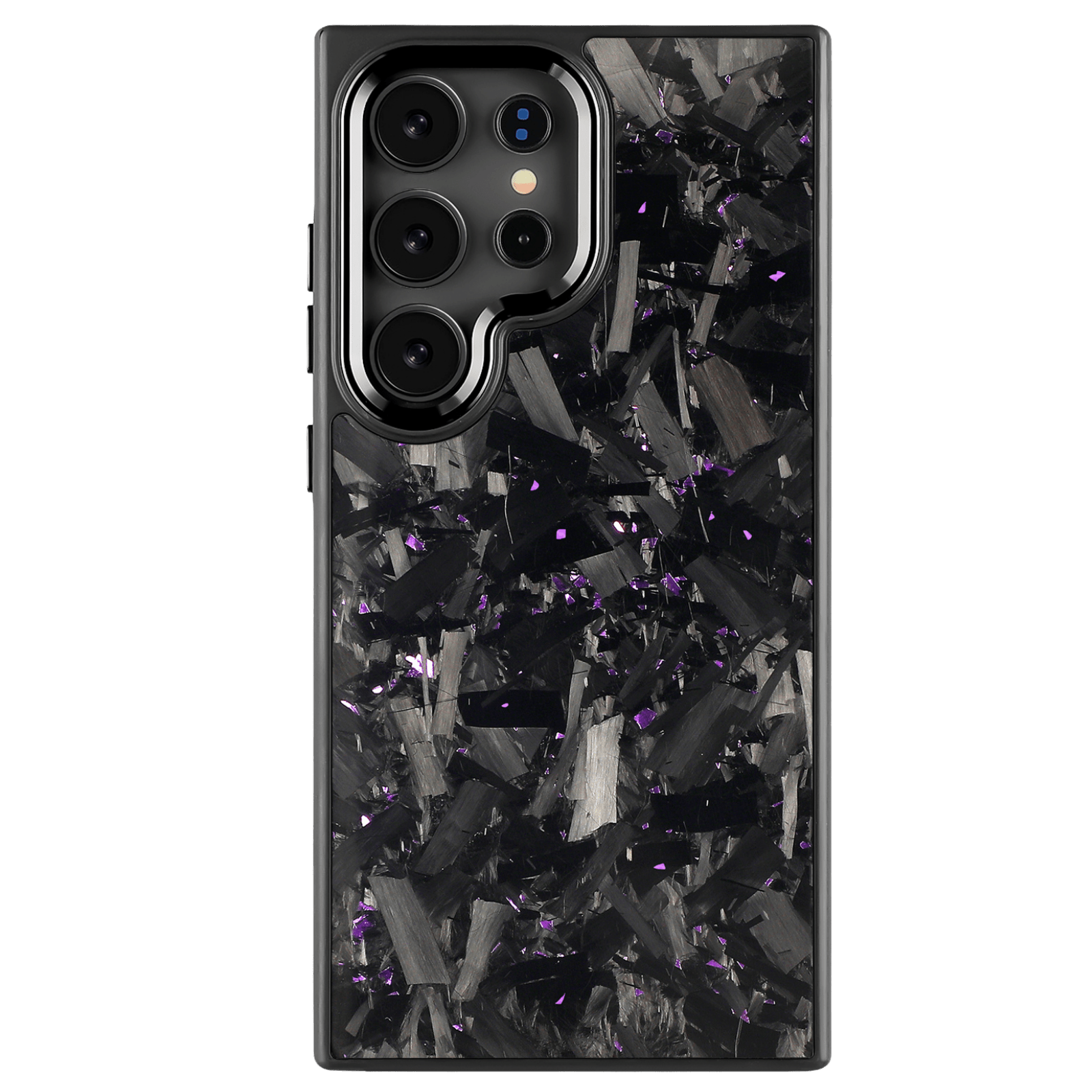 Forged Carbon Samsung Case – Purple Fragment Large | Forge Series - Pristine Carbon
