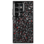 Forged Carbon Samsung Case – Red Fragment | Forge Series - Pristine Carbon