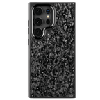 Forged Carbon Samsung Case – Silver Fragment | Forge Series - Pristine Carbon