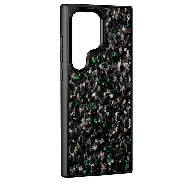 Forged Carbon Samsung Phone Case – Green Fragment | Forge Series - Pristine Carbon