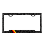 German Style Forged Carbon Fiber Plate Frame - Pristine Carbon
