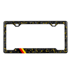 German Style Forged Carbon Fiber Plate Frame - Pristine Carbon
