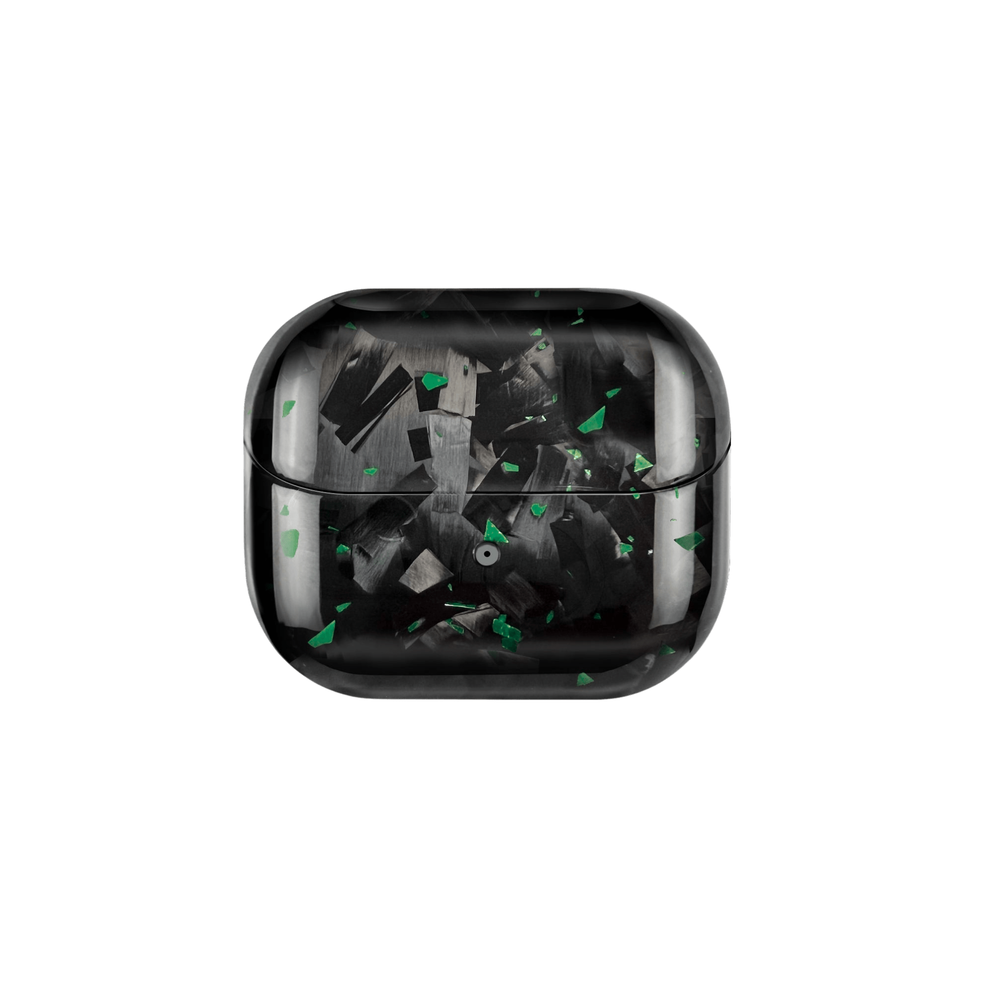 Green Fragment | Forged Carbon Fiber | Galaxy Buds Case - Pristine Carbon