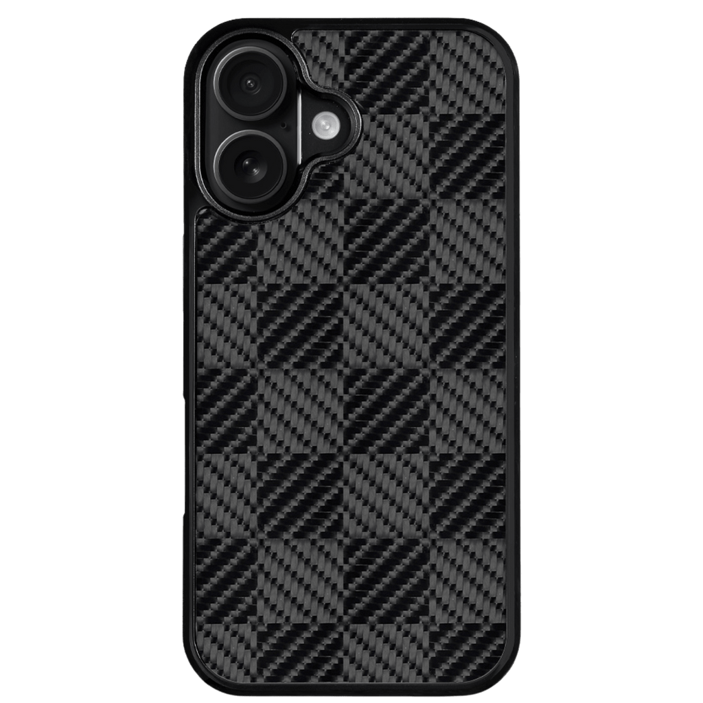 Grid Carbon Fiber iPhone Case - Pristine Carbon