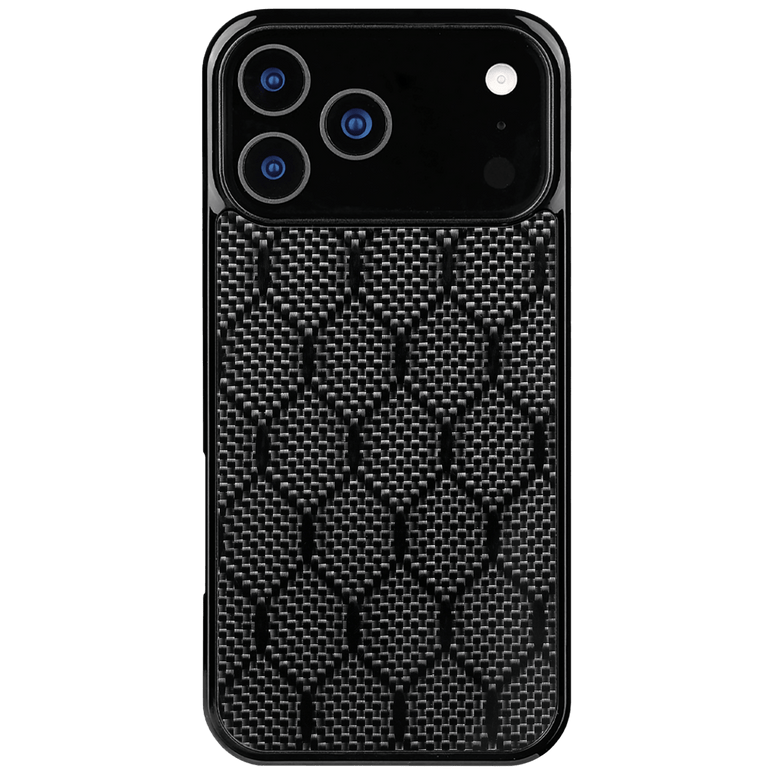 Honeycomb Carbon Fiber iPhone Case - Pristine Carbon