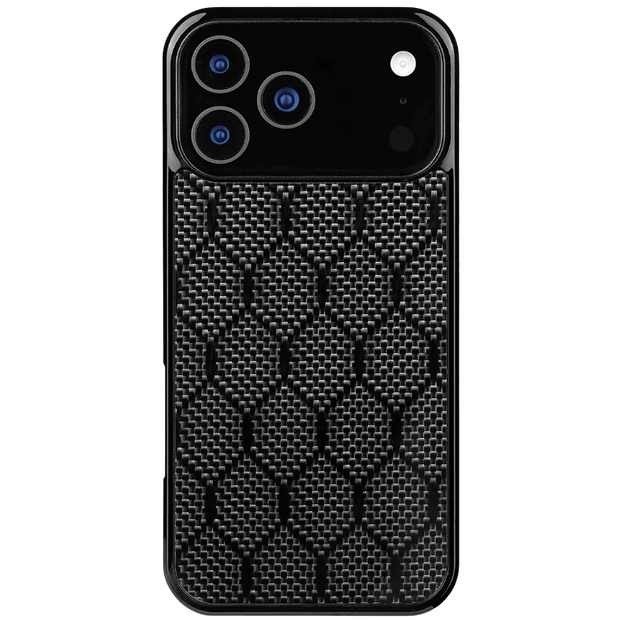 Honeycomb Carbon Fiber iPhone Case - Pristine Carbon