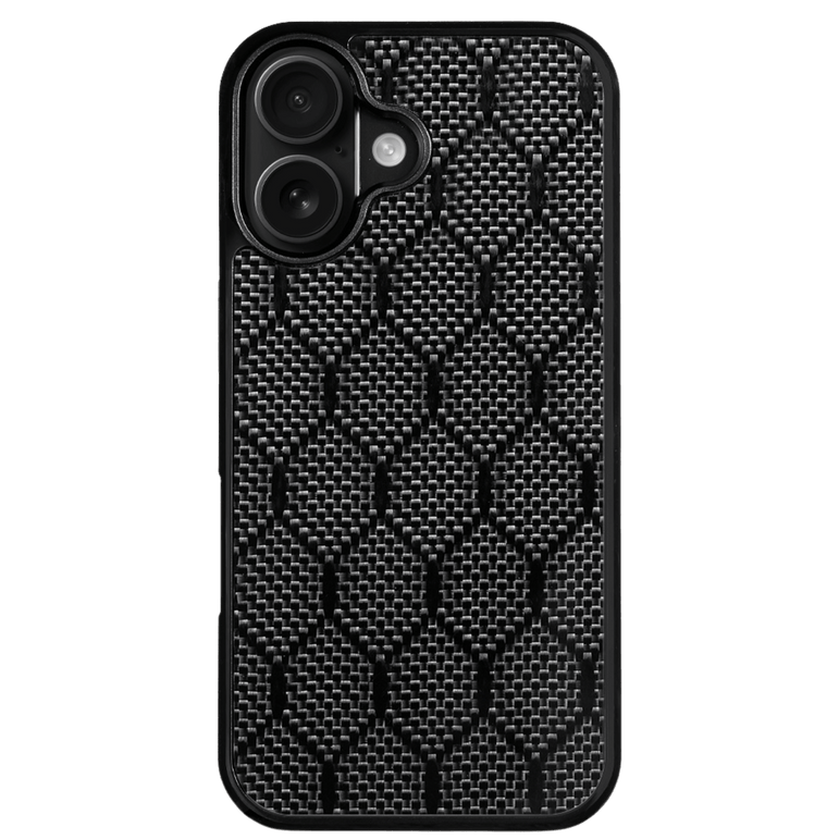 Honeycomb Carbon Fiber iPhone Case - Pristine Carbon