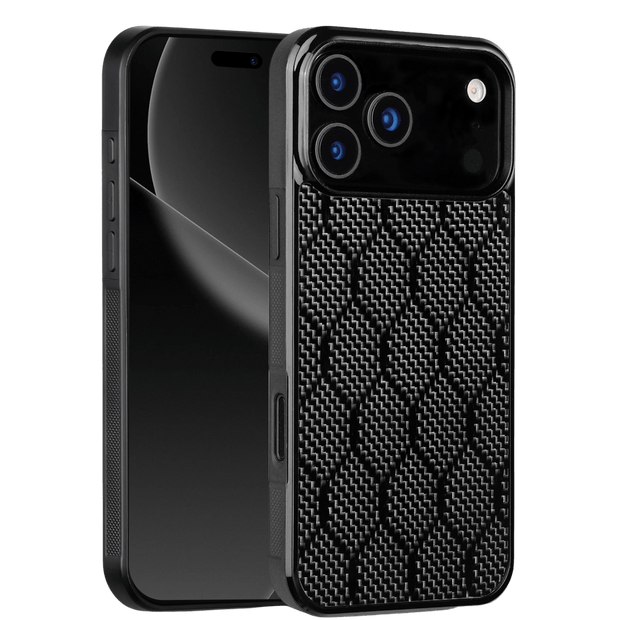 Honeycomb Carbon Fiber iPhone Case - Pristine Carbon
