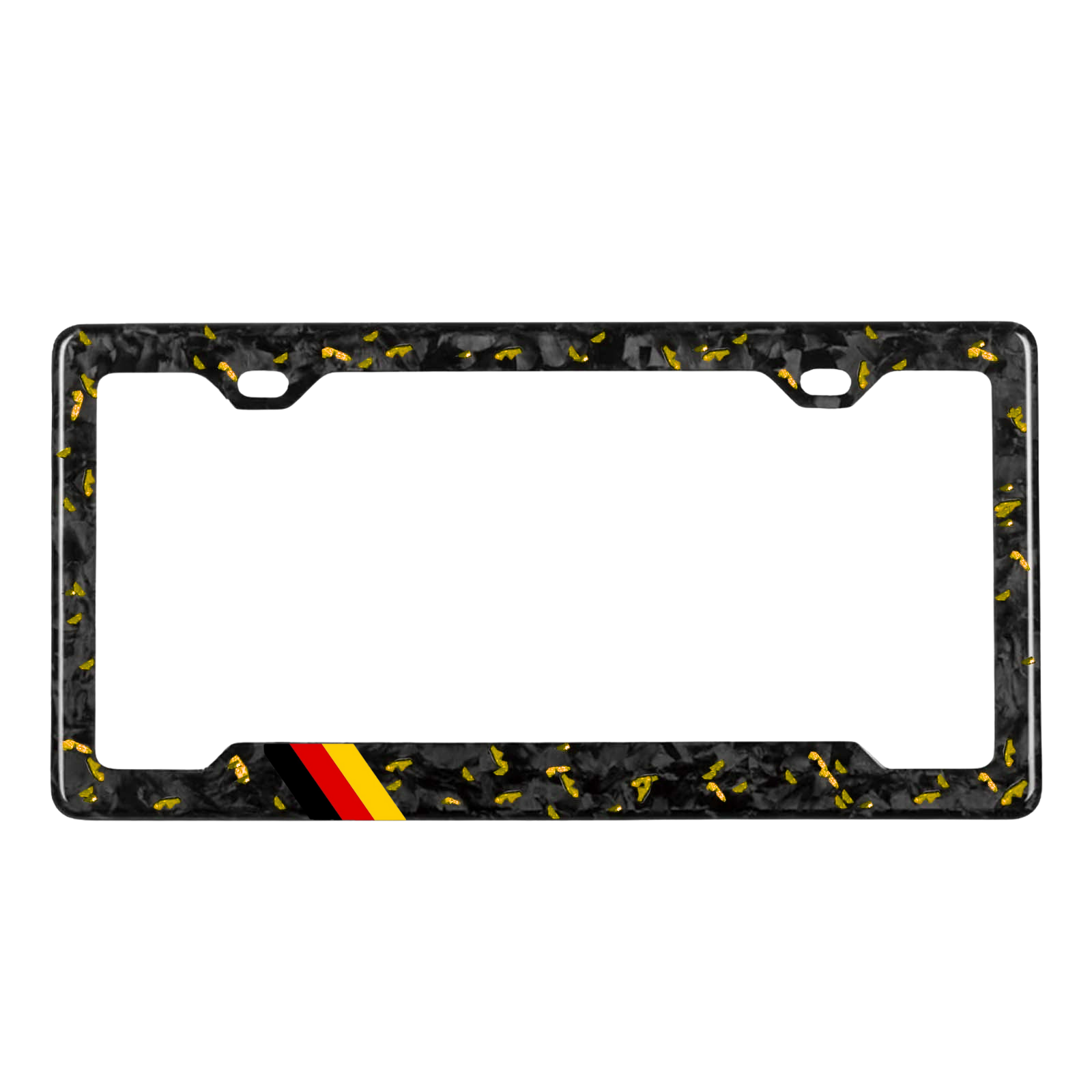 German Style Forged Carbon Fiber Plate Frame