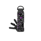 Purple Fragment | Forged Carbon Fiber | Key Case - Pristine Carbon