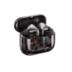 Red Fragment | Forged Carbon Fiber | Galaxy Buds Case - Pristine Carbon